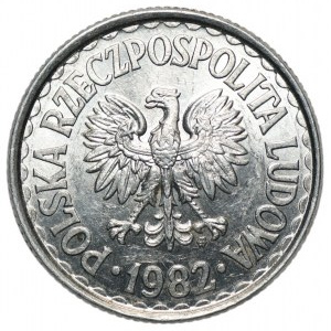 1 Zloty 1982 - Solidarność Walcząca