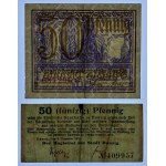 SET Freie Stadt Danzig, 50 Pfennig und GDAŃSK - 50 Pfennig 1916