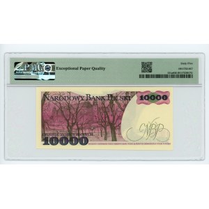 10,000 zloty 1987 - series A - PMG 65 EPQ