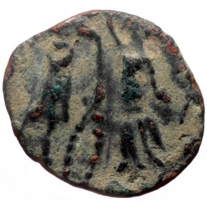 Pseudo imperial coinage, barbaric imitation AE (Bronze, 14mm, 1.17g)