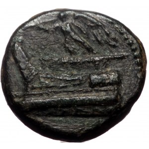 Kingdom of Macedon, Demetrios I Poliorketes AE (Bronze, 10mm, 1.77g) Uncertain Anatolian mint, circa 298-295 BC.