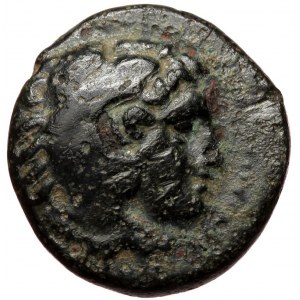 Alexander III, uncertain mint, AE (bronze, 6,47 g, 18 mm) Alexander III 'the Great' (336-323 BC) and posthumous issues