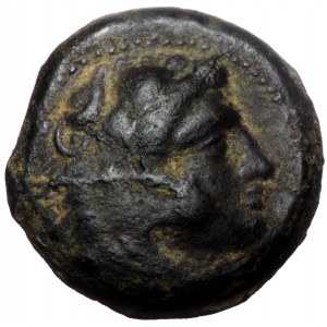 KINGS OF MACEDON, Alexander III 'the Great' (336-323 BC), Uncertain mint in Macedon, AE19 (Bronze, 5.69g, 19mm)