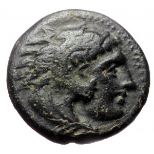 Kings of Macedon, uncertain mint, Alexander III the Great (336-323 BC) AE17 (Bronze, 5.00g, 17mm)