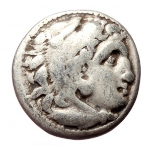 Kings of Macedon, Philip III Arrhidaios, AR Drachm (Silver, 4.10g, 18mm) 323-319 BC, Kolophon, struck under Menander or