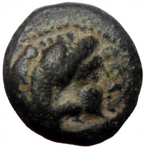 Kings of Macedon, Alexander III 'the Great' (336-323 BC) AE 1/4 Unit (Bronze, 1.22g, 12mm) Uncertain mint