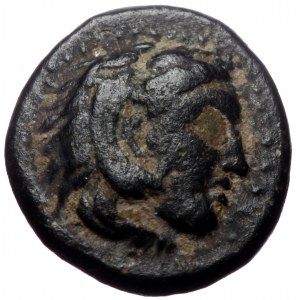 Kings of Macedon, Uncertain mint in Western Asia Minor, Alexander III the Great (336-323 BC), AE (bronze, 1, 66 g, 13 mm