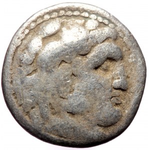Kingdom of Macedon, Alexander III (336-323 BC) or diadoches, AR drachm (Silver, 17,3 mm, 4,12 g), 4th-3rd centuries BC.