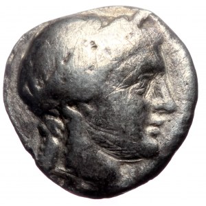 Aeolis, Temnos. Hemidrachm (Silver, 1.44g, 12mm) 2nd-1st centuries BC