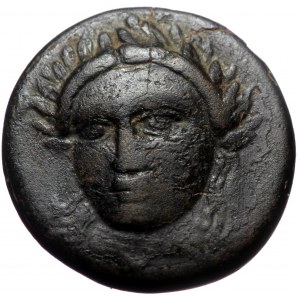 Aeolis, Gryneion, AE (Bronze, 17,4 mm, 3,95 g), ca. 400 BC.