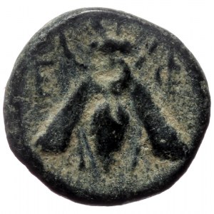 IONIA, Ephesos. ca 387-289 BC. Æ (Bronze, 0.92g, 10mm)