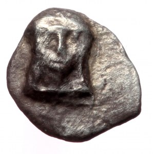 Ionia, Colophon. Archaic AR Tetartemorion (Silver, 020g, 7mm) ca 525-490 BC, Tetartemorion, 0.22g. Milne-7, Kayhan-356...