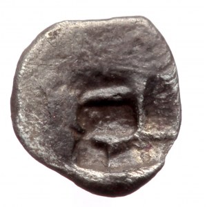Ionia, Colophon. Archaic AR Tetartemorion (Silver, 020g, 7mm) ca 525-490 BC, Tetartemorion, 0.22g. Milne-7, Kayhan-356...