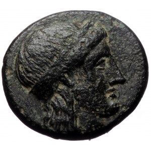 Ionia, Lebedos-Ptolemais AE (Bronze, , ) ca 3rd century BC