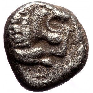 Ionia, Miletos AR diobol (Silver, 1,08g, 9mm) Late 6th-early 5th century BC.