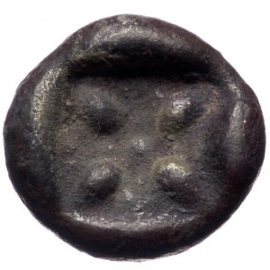 Ionia, Miletus, AR obol (Silver, 10,0 mm, 0,97 g), late 6th century BC.