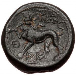 Lydia, Sardes, AE (Bronze, 16mm, 4.31g), ca. 133 BC-AD 14.