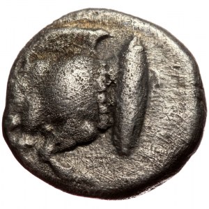 Mysia, Kyzikos AR Diobol (Silver, 1.10g, 9mm) ca 525-475 BC