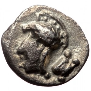 Pisidia, Selge AR Obol (Silver, 0.69g, 10mm) ca 350-300 BC.