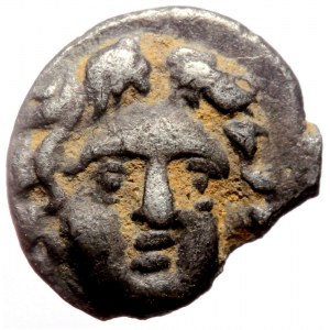 Pisidia Selge. ca. 4th century BC AR obol (Silver, 10mm, 0.08g).