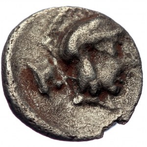 Pisidia, Selge. AR obol (Silver, 0.85g,11mm). ca 4th century BC.