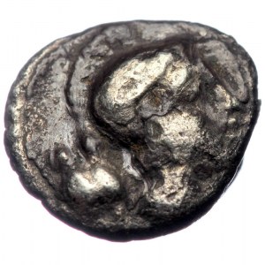 Pisidia, Selge. AR Obol (Silver, 10mm, 0.89g).ca 350-300 BC.