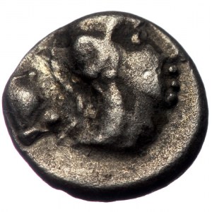Pisidia. Selge AR Obol (Silver, 10 mm, 0.76g) ca 350-300 BC.
