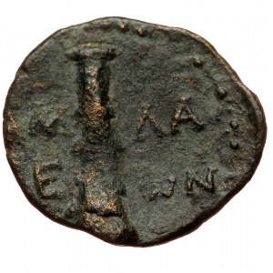 Pisidia. Amblada (1st century BC) AE (Bronze, 1.65g, 14mm)