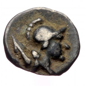 Pisidia, Selge AR Obol (Silver, 0.71g, 10mm) ca 350-300 BC.