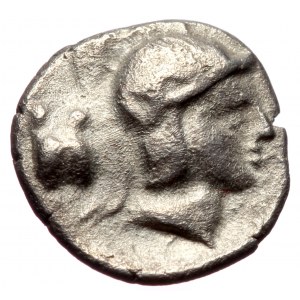 Pisidia, Selge AR Obol (Silver, 9mm, 0.93g) ca 3rd Century BC.