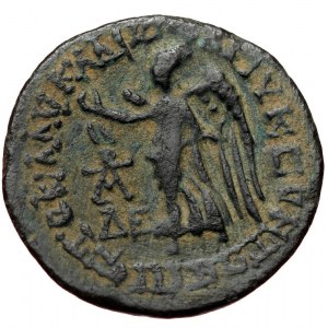 Cilicia, Seleukeia ad Calycadnum, AE (bronze, 7,32 g, 22 mm), ca. 2./1. cent. BC Obv: helmeted Athena head to the right,
