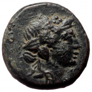Pontos, Amisos AE (Bronze, 19mm, 8.20g) times of Mithridates VI Eupator (120-65 BCE)