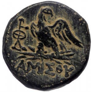 Pontos, Amisos, AE (Bronze, 20,3 mm, 8,68 g), time of Mithradates VI Eupator (120-63 BC), ca. 85-65 BC.
