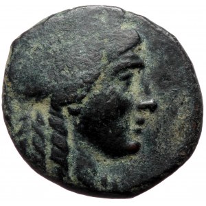 Seleukid Kingdom of Syria, Sardes, Achaios (220-214 BC) AE 21 (bronze, 6,34 g, 21 mm).