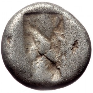 Persia, Achaemenid Empire. temp. Darios I to Xerxes II. Circa 485-420 BC. AR Siglos (Silver, 5.40g, 15mm) Sardes mint.