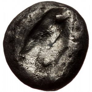 Persia, Achaemenid dynasty, AR siglos (Silver, 14,5 mm, 5,47 g), time of Darios I to Xerxes I, ca. 485-420 BC. Obv: Pers
