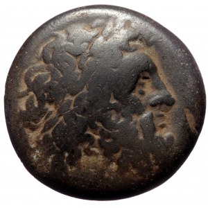 Ptolemaic Kings of Egypt, Ptolemy I Soter (305-282 BC) Æ Obol (Bronze, 27mm, 14.73g). Alexandreia, 289/8 BC.