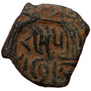 Nbataea, Rabbel II, with Gamilat. (70/1-105/6) Æ (Bronze 3,20g 16mm) Petra mint. Struck circa AD 88/9-106/6.