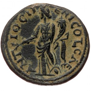 Pisidia, Antiocheia, Caracalla (198-217), AE (Bronze, 22,7 mm, 6,27 g). Obv: IMP CAES M AVP - ANTONINVS A, laureate head