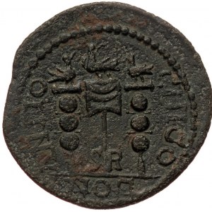 Pisidia, Antiocheia, Philip I Arab (244-249), AE (Bronze, 25,3 mm, 9,70 g). Obv: [IM]P M IVL PHILIPPVS A, radiate, cuira