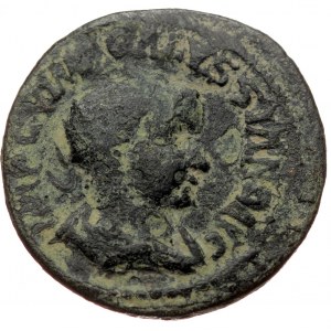 Pisidia, Antiocheia, Volusianus (251-253), AE (Bronze, 23,9 mm, 7,75 g). Obv: IMP C V IMP GALVSSIANO AVG, radiate, drape