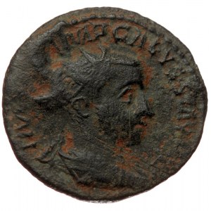 Pisidia, Antiocheia, Volusianus (251-253), AE (Bronze, 22,5 mm, 6,30 g). Obv: IMP C V IMP GALVSSIANO AVG, radiate, drape
