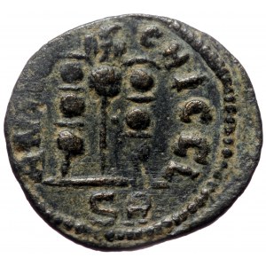 Pisidia, Antioch. Gallienus. 253-268 AD. AE (Bronze, 21mm, 4.72g)
