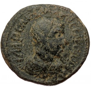 Pisidia, Antiocheia, Claudius II Gothicus (268-270), AE (Bronze, 25,6 mm, 8,53 g). Obv: IMP CAES M AVR CLAVDIV, draped,