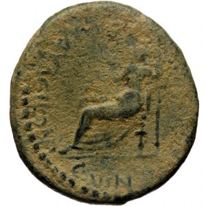 Lycaonia, Iconium AE (Bronze,12.83g, 27mm) Nero (54-68) Issue: 62/5