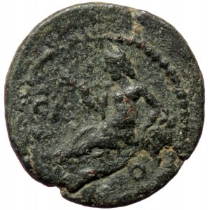 Lycaonia (?), Iconium (?), Commodus (177-192), AE (Bronze, 20,1 mm, 4,80 g). Obv: ΑΥΤ ΚΑΙ ΛOY - AYΡ […], laureate and be