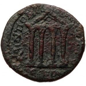 Pontus, Neocaesarea, AE (bronze, 12,42 g, 27 mm) Caracalla (211-217), dated local year 146 (209-210) Obv: AY KAI M AVΡ A