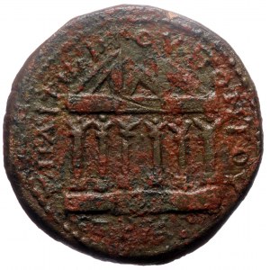 Pontus, Zela, Caracalla (211-217) AE (Bronze, 18.94g, 31mm), year 142 (205/6 AD)