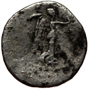 Cappadocia, Caesarea Eusebeia, AR hemidrachm (Silver, 14,2 mm, 1,41 g), Hadrianus (117-138), RY 4 or 5 = AD 119-121. Obv