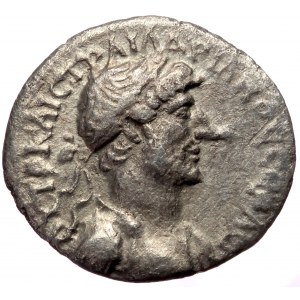 Cappadocia, Caesarea Eusebeia, Hadrianus (117-138), AR hemidrachm (Silver, 14,8 mm, 1,53 g), RY 4 = AD 119/120.